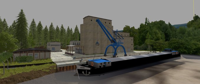 Gebäude Binnenhafen Landwirtschafts Simulator mod