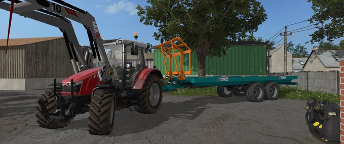 Ballentransport Rolland Bales Trailer Landwirtschafts Simulator mod