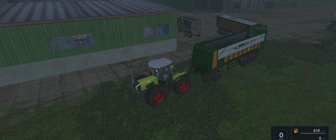 Drehschemel MbJDSS117 Häckselgut trailer Landwirtschafts Simulator mod