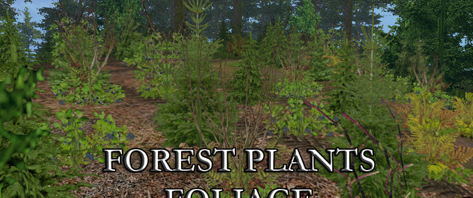 Texturen Forest plants Landwirtschafts Simulator mod