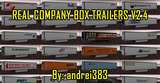 Real Company Box Trailers V2.4 [1.6.X] Mod Thumbnail