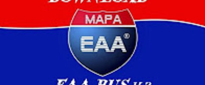 Maps Karte von Brasilien für Busse von EAA v.4.2.07 für ETS2 [1.27.X] Eurotruck Simulator mod