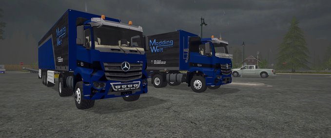 Mercedes Benz Mercedes Benz Antos Landwirtschafts Simulator mod