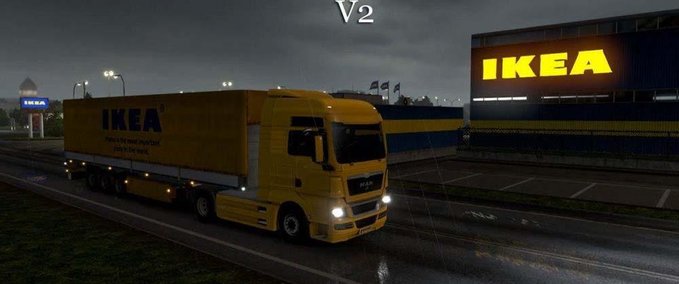 Trailer Realistische Europäische Firmenanhänger von Tamiel18 v2.3 [1.27.X] Eurotruck Simulator mod
