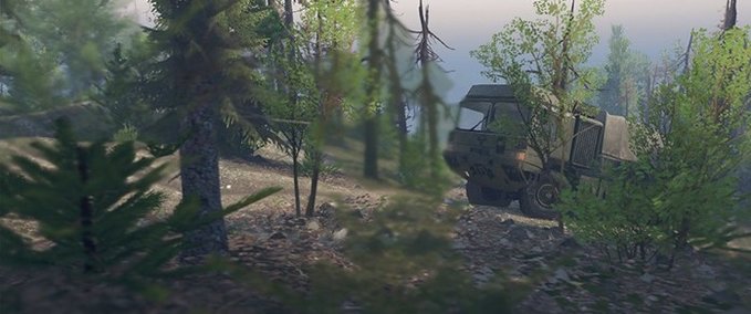 Maps TWORIVERS MAP Spintires mod