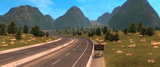 Maps CanaDream 2.2 [1.6.X] American Truck Simulator mod