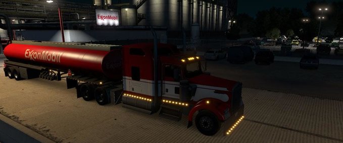 Trailer Paket realer Firmenlogos und Firmenanhänger [1.6.X] American Truck Simulator mod