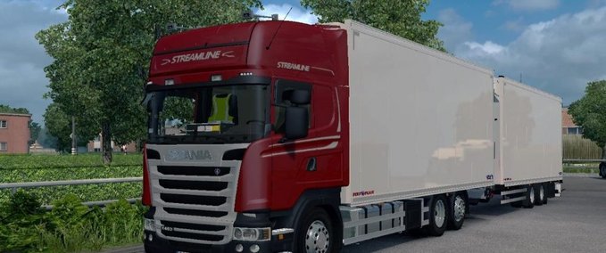 Scania SCANIA R450 STREAMLINE TANDEM [1.27.X] Eurotruck Simulator mod