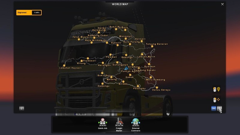 Game Euro Truck Simulator 2 Indonesia