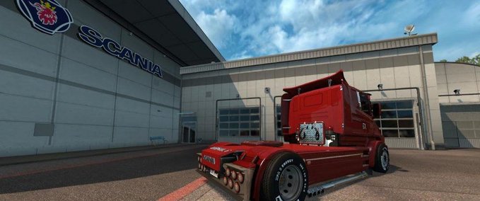 Scania SCANIA ILLEGAL T von Carls1309 Eurotruck Simulator mod