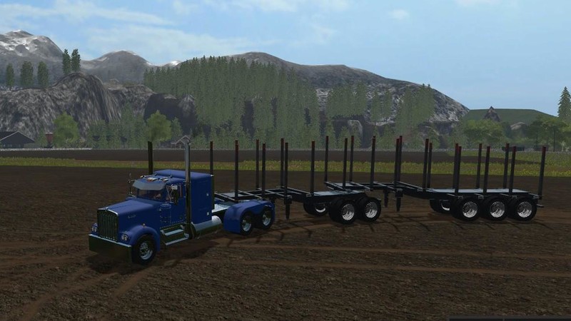 FS17: Kenworth T800 Short v 1.2 Other Vehicles Mod für Farming Simulator 17