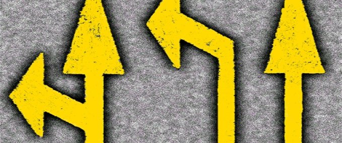 Gelbe Fahrbahnmarkierung Mod Image