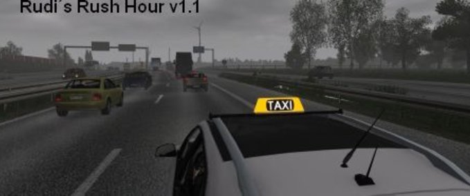 AI Rudis Rush Hour v1.1 für 1.27 Eurotruck Simulator mod