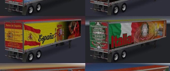 Trailer Anhänger Paket von Omenman [1.6.X] American Truck Simulator mod