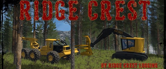 Maps Ridge Crest Logging Landwirtschafts Simulator mod