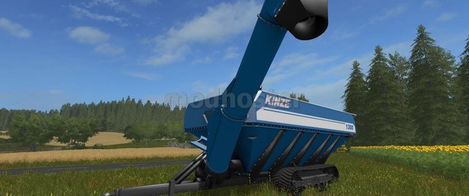 Überladewagen Kinze 1300 Landwirtschafts Simulator mod