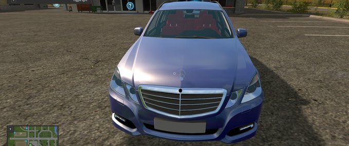 PKWs Mercedes E350 Blue V Landwirtschafts Simulator mod