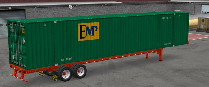 Trailer 16 53-FOOT CONTAINERS FOR ATS American Truck Simulator mod