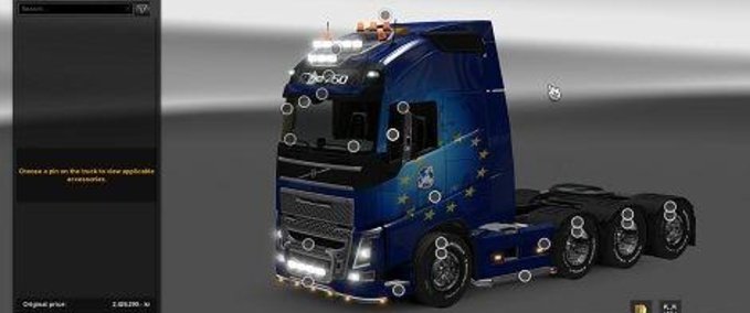 Volvo Volvo FH16 2012 6x4L 8x4L [1.27.x] Eurotruck Simulator mod