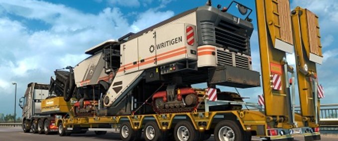Sonstige Heavy Cargo Pack in RusMap & R.O.S Firmen (Addon zum neuen DLC) Eurotruck Simulator mod