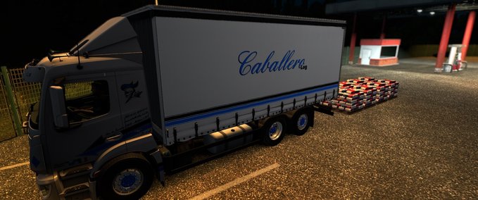 Trailer Mini Cargo Paket für BDFs Eurotruck Simulator mod
