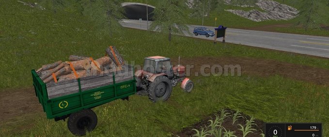 Sonstige Anhänger PTS-4 Landwirtschafts Simulator mod