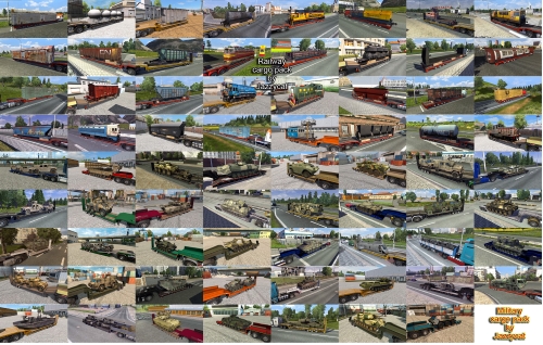 Addons for the Military & Railway Cargo Packs v2.3.1 & v1.8.2 from Jazzycat - Thumbnail 1