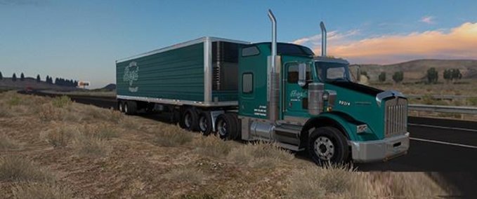 Trucks GT Mike T800 überarbeitet American Truck Simulator mod
