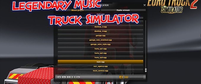 Sound Legendary Music Truck Simulator [1.27.x] Eurotruck Simulator mod