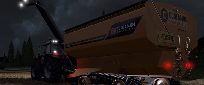 Überladewagen Coolamon Chaser Bins 18T und 24T Landwirtschafts Simulator mod