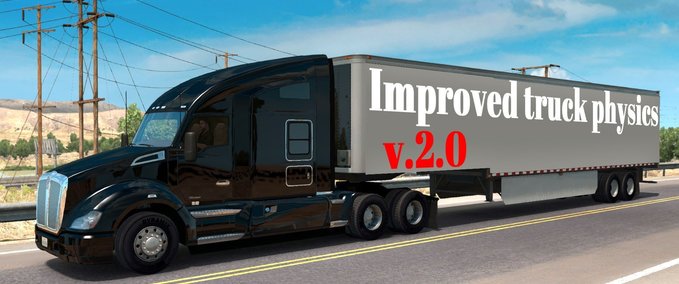 Mods Improved Truck Physics von AlexeyP [1.6.x] American Truck Simulator mod