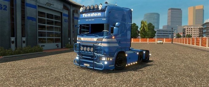 Scania Scania R730 V8 Tenden [1.27.x] Eurotruck Simulator mod