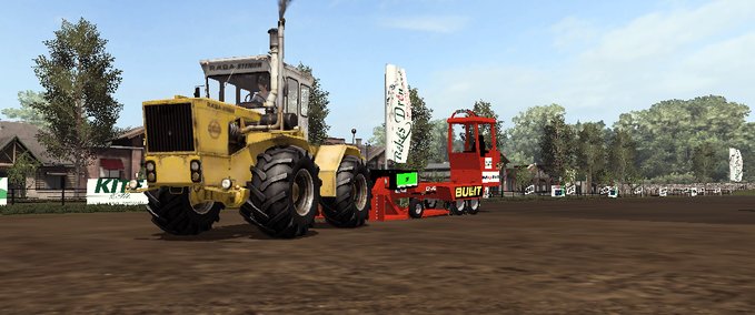 Maps Tractor Pulling Map Landwirtschafts Simulator mod