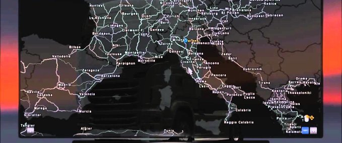 Maps Promzona v6.1 fix 6.1 Eurotruck Simulator mod