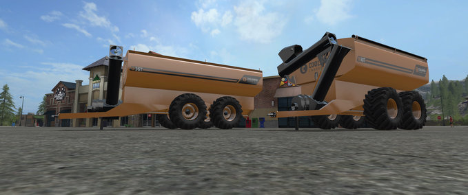 Überladewagen Coolamon Chaser Bins 30T und 36T Landwirtschafts Simulator mod