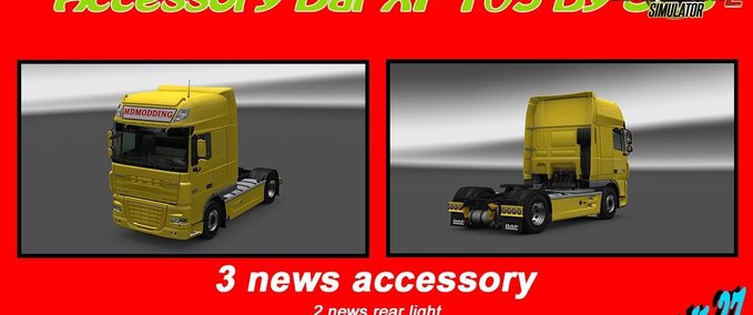 Sonstige Accessory DAF XF 105 by SCS Base [1.27.x] Eurotruck Simulator mod