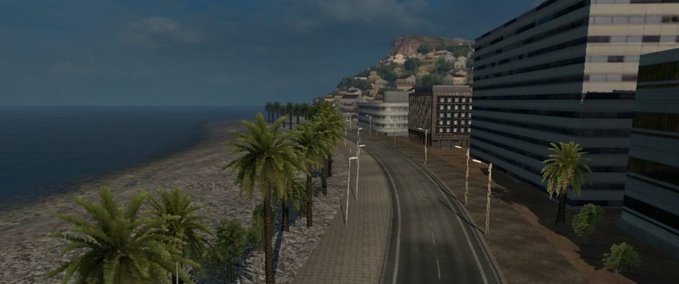 Maps Alternative Straße zwischen Marseille und Nizza Eurotruck Simulator mod