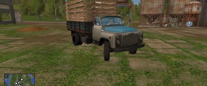 MAZ & Kamaz & Gaz Gas 53 Landwirtschafts Simulator mod