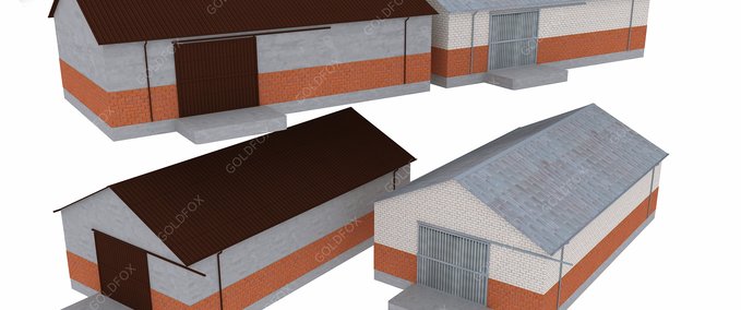 Gebäude Warehouse Pack Landwirtschafts Simulator mod