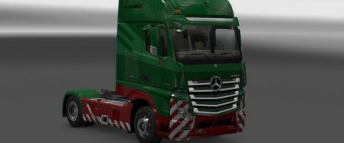 Sonstige NEW ACTROS PLASTIC PARTS AND MORE Eurotruck Simulator mod