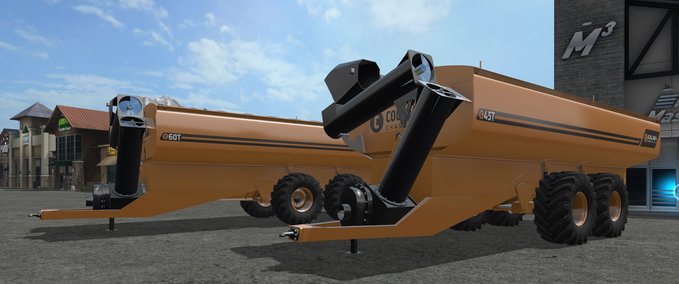 Überladewagen Coolamon Chaser Bins 45T und 60T Landwirtschafts Simulator mod