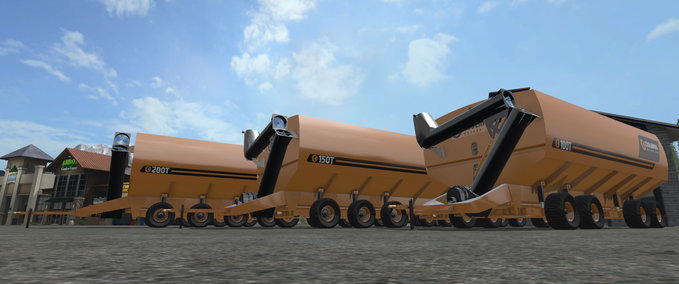 Überladewagen Coolamon Mother Bins Landwirtschafts Simulator mod