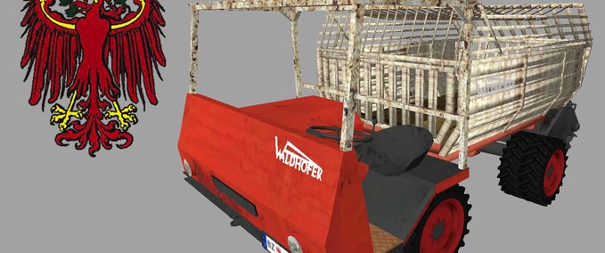 Sonstige Traktoren Waldhofer D22 mit Ladewagen Landwirtschafts Simulator mod