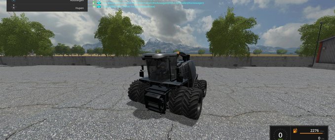 Krone KroneBigX1100_Blackhammer Landwirtschafts Simulator mod