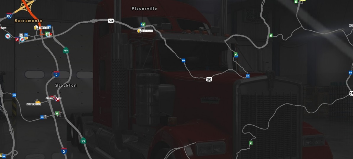 US 50 &amp; CA 99 V1.6.4 (with Project West 1.3.2)