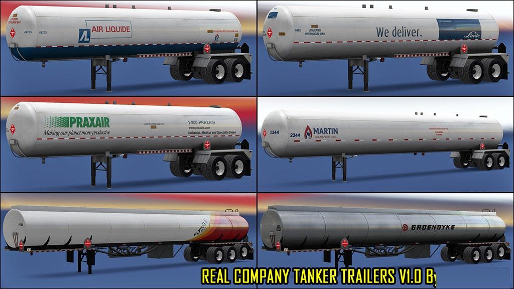 REAL COMPANY TANKER TRAILERS