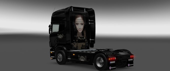 Scania Ayumi Hamsaki-Skin für Scania R Eurotruck Simulator mod