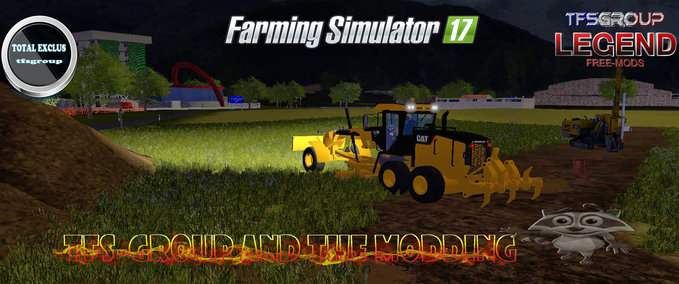 Sonstige Fahrzeuge TFSG_GRADER_CATERPILLAR_140M Landwirtschafts Simulator mod