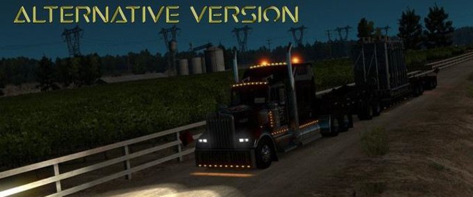 Mods Improved Vehicle Lights -Alternative Version-  American Truck Simulator mod