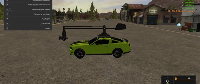 Lizard Roaderage camera car Mod Image